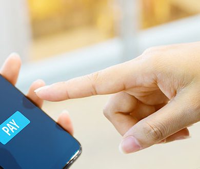 Smartphone med e-handel