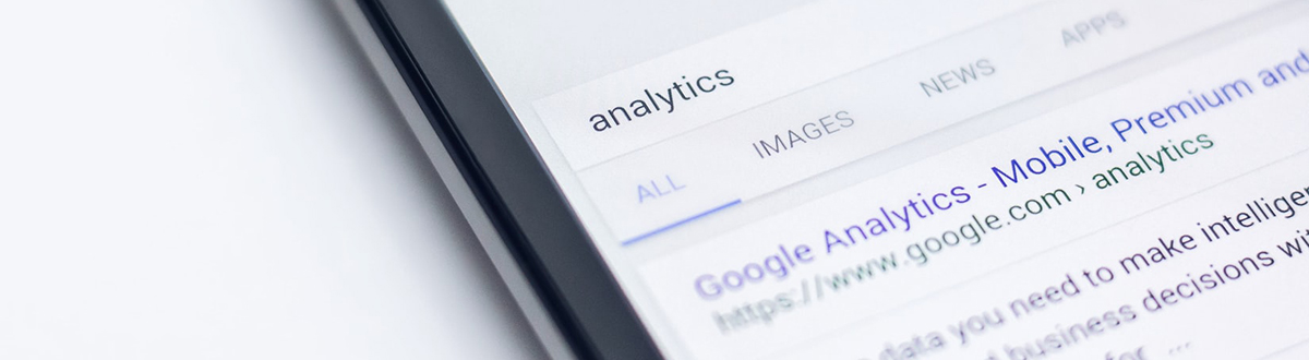 Google Analytics sökresultat