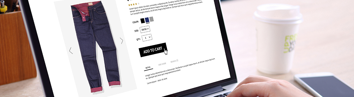 E-handel med produktbeskrivning