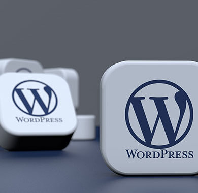 Tärningar med WordPress-logotypen