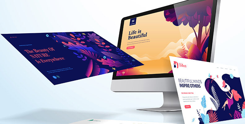 Exempel på webbdesign