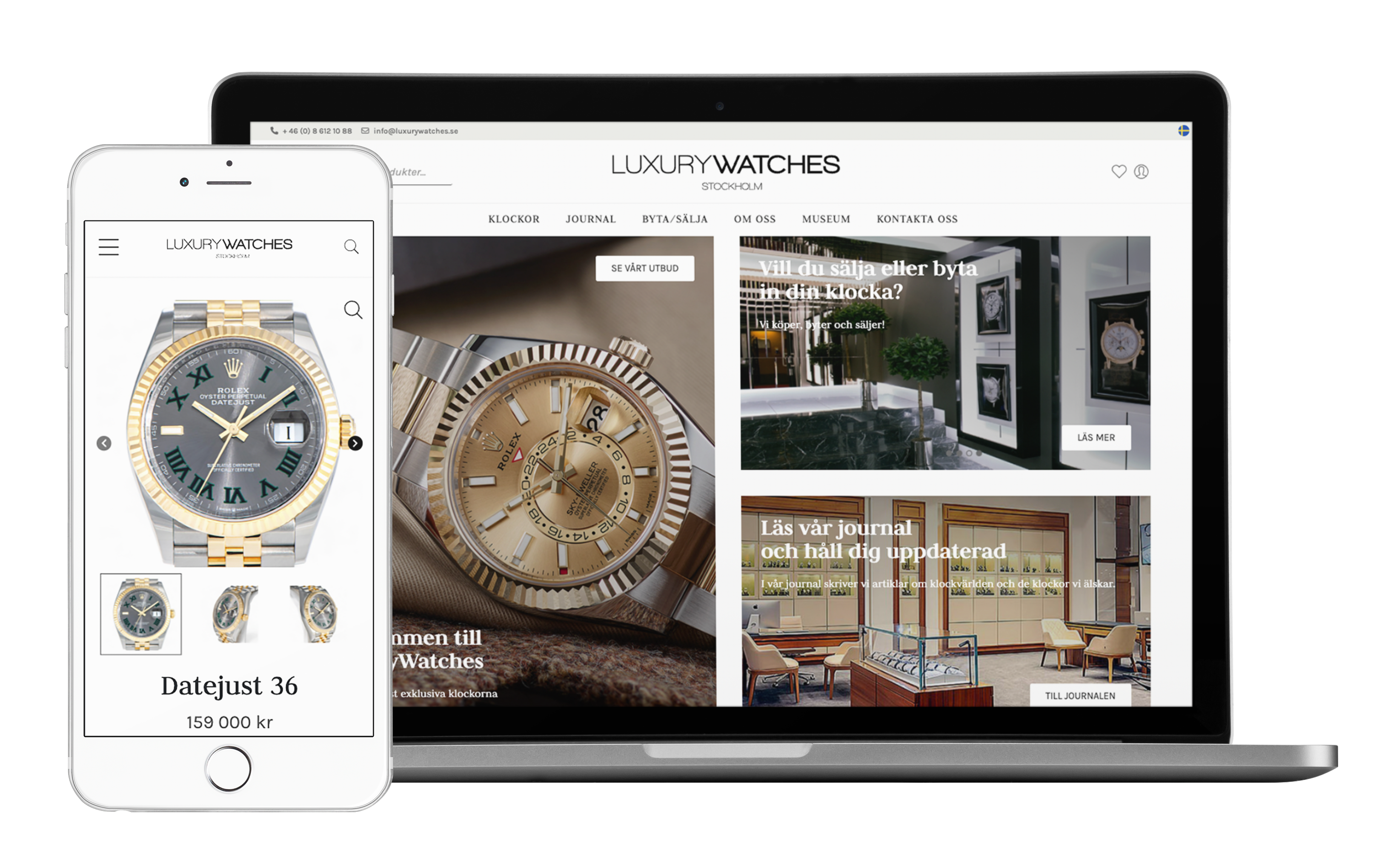 LuxuyWatches WordPress WooCommerce