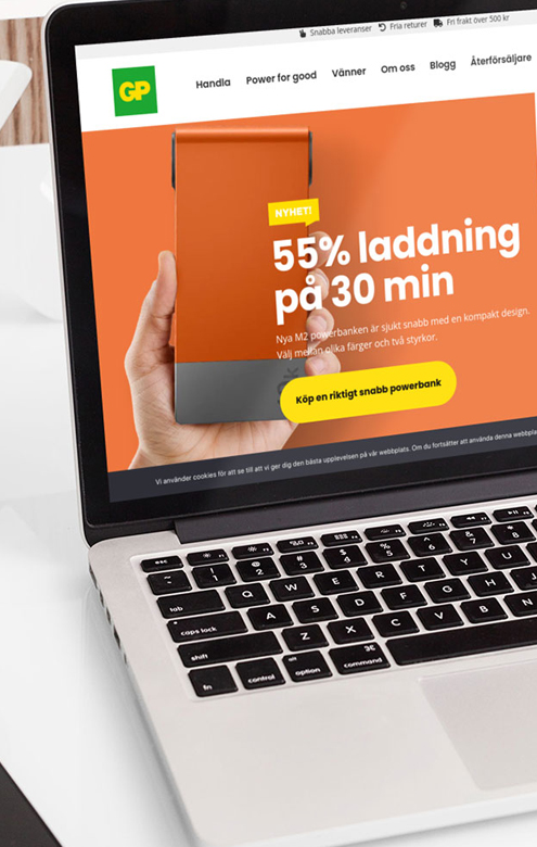 Webbplats i WordPress och WooCommerce